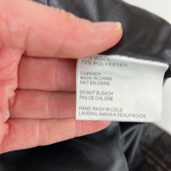 Coco & tashi Brown Plaid Pants with Button Cuffs - Picture 8 of 11